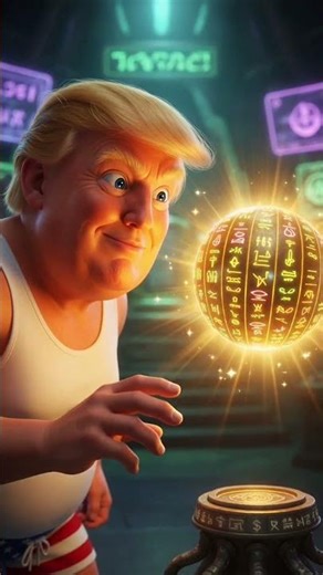 🛸 Trump STOLE Alien Treasure?! 😱💩 #shorts