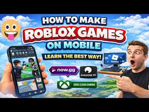How to Make Roblox Games on Mobile! 📲 (NO PC REQUIRED) | How to Create Roblox games USA DigiTech