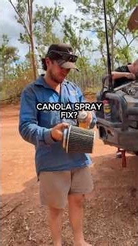 No air filter oil? Try this bush fix 😂