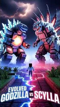 EVOLVED GODZILLA vs SCYLLA in Minecraft… Who Wins? 😱