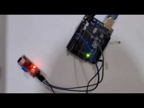 Arduino Sound Sensor LED Control (Clap to Turn ON LED)