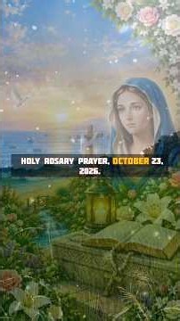 Holy Rosary Prayer Today, October 23, 2026 🙏 | Friday Sorrowful Mysteries | Daily Catholic Prayer