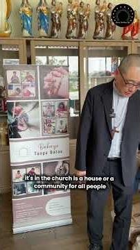 Bishop from Japan visited Deus caritas est store at our lady of akita pik2