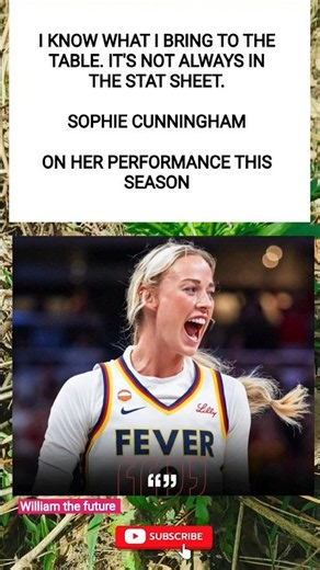 Sophie Cunningham Drops a Powerful Message About Her Value 🏀🔥