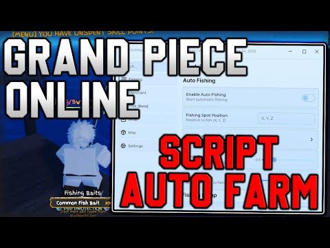 [🎂UPDATE] Grand Piece Online Script Auto Farm, Kill Aura, Auto Fish (Roblox 2025)