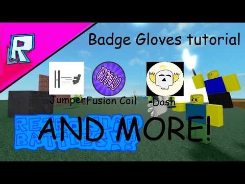 Tutorial on how to get badge gloves in Retro Slap Battles