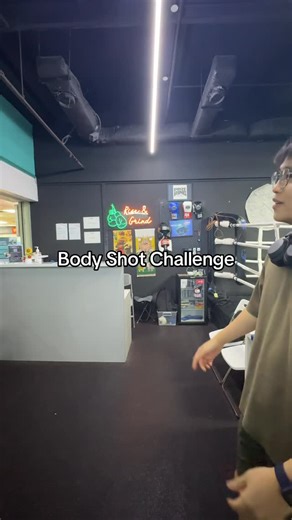 Galaxy Boxing Gym Bukit Timah on Instagram: "Body Shot Challenge anyone? 🥴 #boxing #galaxyboxinggym #boxinglife #funny #boxingworkout"