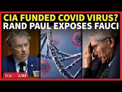 CIA HAND IN COVID? Rand Paul EXPOSES Explosive Scandal; Fauci Left SPEECHLESS | WATCH