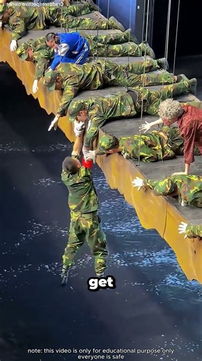 Don't Try This at Home: Army Stunt Gone Wrong #army #stunt