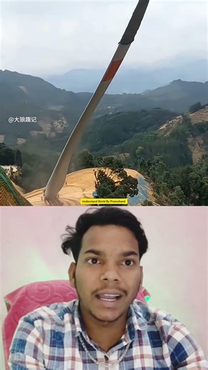 Impossible Turn? 😱 Wind Turbine Blade Transport #explorepage #viral #explain #explorer