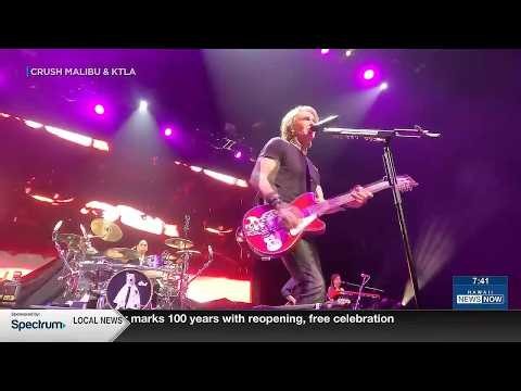 Rick Springfield live on Sunrise