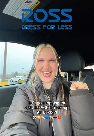 @Ross Dress for Less we need a bigger makeup section😏🤏🏻💙👄‼️ #shopwithme #makeuphaul #rossfinds #affordablemakeup #vlog