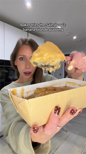 Sainsbury’s Banana Blonde Sponge Pudding review