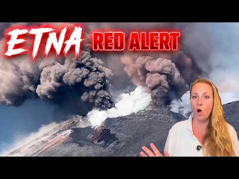 Explosions Are Getting Stronger - Italy's ETNA VOLCANO just went RED !