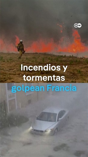 Francia lucha contra acontecimientos meteorológicos