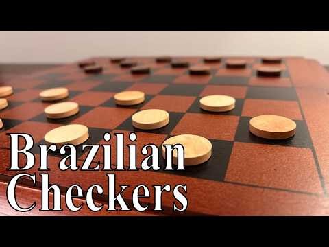 How to Play Brazilian Checkers (and International Checkers too!)