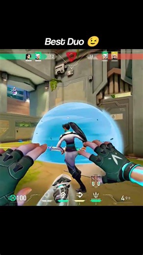 perfect best duo jett and sage gameplay #valorant #valorantclips