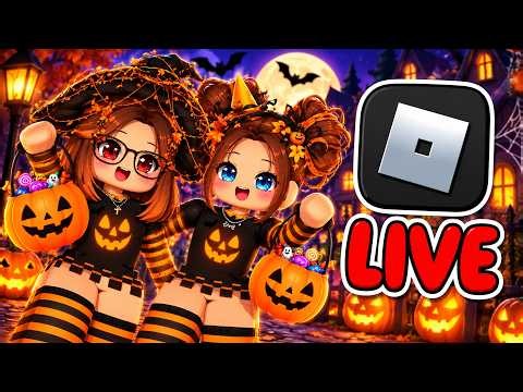 (🔴LIVE) JOIN BROOK AND RILEY FOR HALLOWEEN In ROBLOX!