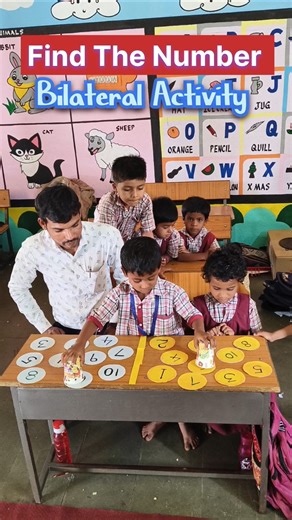 Biliteral Activity - Find the number | 1st class activity | Innovative Ideas #maths #education #math