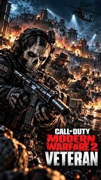 I Tried MW2 on VETERAN Difficulty… BIG MISTAKE 😱 | MW3 #gaming #callofduty #fyp #viral #mw3