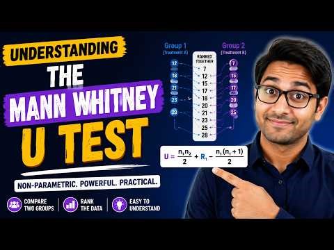 Understanding the Mann Whitney U Test (8 Minutes)