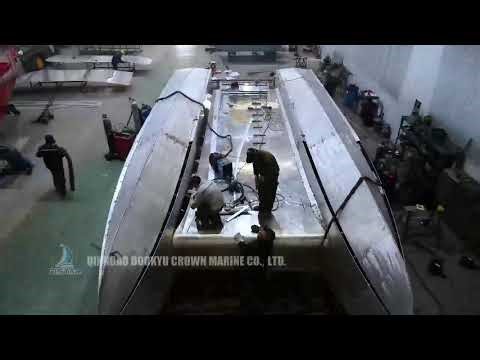 The Birth of a New Species at Sea | The Entire Manufacturing Process of an Aluminum Alloy Catamaran