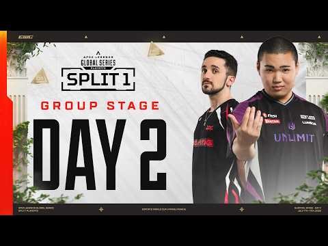 ALGS Year 6 Split 1 Playoffs at EWC | Group Stage - Day 2 | Apex Legends