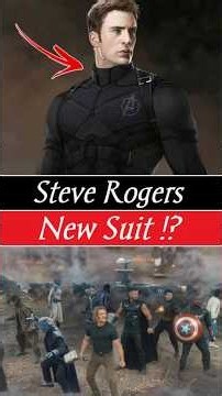 Steve Rogers' New Black Suit Leaked for Avengers: Doomsday #captainamerica #doomsday #mcu #marvel