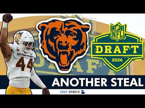 Bears Get ANOTHER STEAL In 2026 NFL Draft!