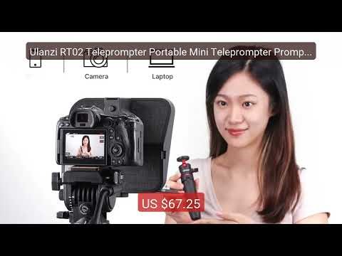 Ulanzi RT02 Teleprompter Portable Mini Teleprompter Prompte... — Top Pick 2026 | Unbeatable Price!