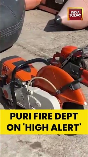 Odisha: Puri Fire Department On High Alert Ahead Of Potential Cyclone | India Today