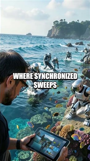 Underwater Swarm Robotics Transforming Coral Conservation