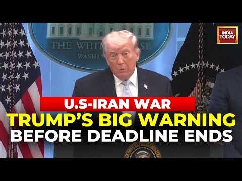 Trump Issues 24-Hour Iran Ultimatum: 'Every Power Plant Will Be Decimated' If No Deal Is Reached