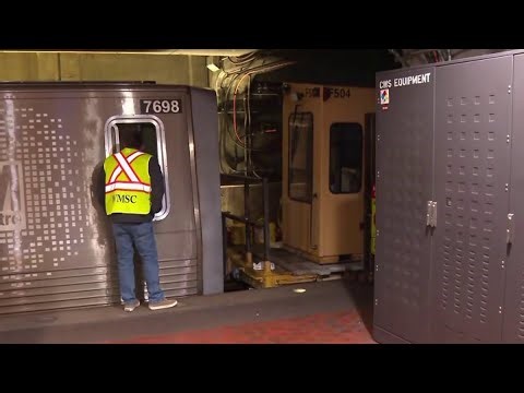 See it: Riders, expect delays after work vehicle hits Silver Line Metro train | NBC4 Washington