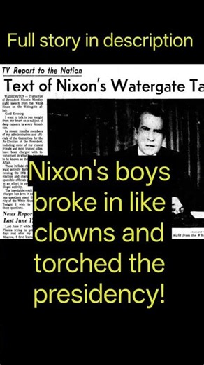 Watergate — 1972, Washington, D.C.: A break-in that brought down a president. #us #finance #market