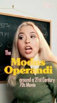 The Modus Operandi around a 21st century 70s movie #theholdovers #paulgiamatti #newhollywood #70s