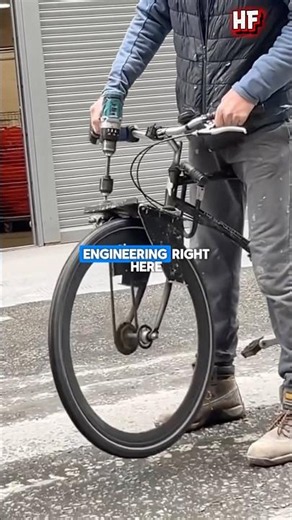 Why buy an e-bike when you have a drill?