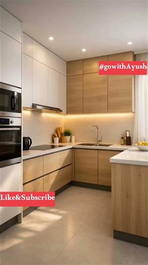 Modular Kitchen Design Ideas 🏡 Smart Storage #trendingshorts #viral #trending