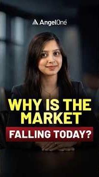 Nifty Falls 1%, Sensex Down 850 Points🚨 Here's Why