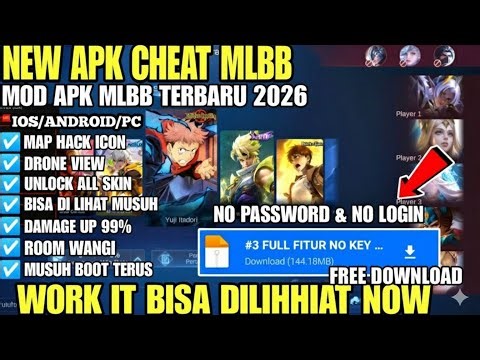 Mobile Legends Hack Android Ios Mod Apk Mlbb Hack mobile legends bang bang mod menu MAPHACK FREE