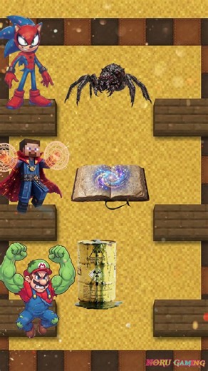 Satisfying Unboxing 🆘 SONIC hERO STEVE VS VENOM mARIO UP #minecraft #mario