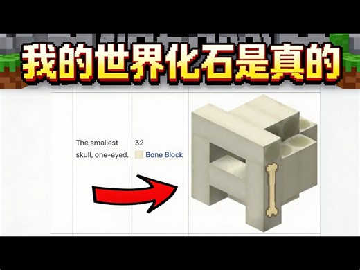【中配】没错 我的世界这个化石是真实存在的 - Phoenix SC