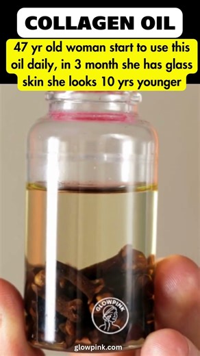 Collagen oil for glass skin and wrinkle free skin that look 10 yrs younger