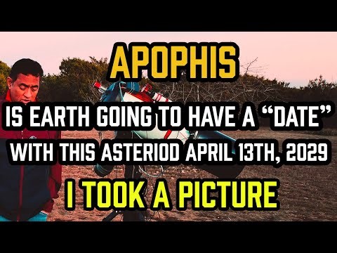 APOPHIS — Is EARTH Going on a "Date" with This ASTEROID on April 13, 2029 - I Took a PICTURE