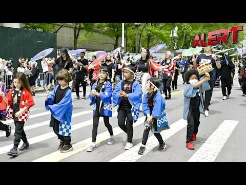NYC's Japan Parade And Street Fair Celebrates Japanese Culture, Pride | USA | Japan | New York