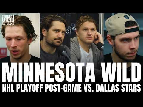 Matt Boldy, Kirill Kaprizov, Brock Faber, Jesper Wallstedt & Wild Recap Taking 3-2 Lead vs. Dallas
