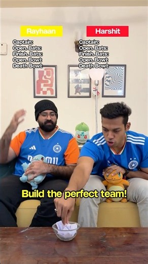 Build the Perfect Team🏏💪🏻pt.7