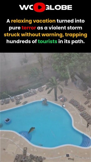 Severe Storm Turns Dream Vacation Into Total Chaos in Just 5 Minutes