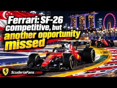 Ferrari leaves Singapore with mixed feelings before key F1 Austin upgrades