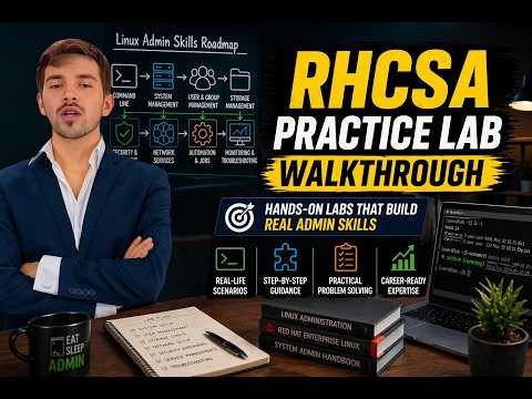 Finished Linux Basics? Here’s What To Learn Next (RHCSA Practice Lab Roadmap 2026)